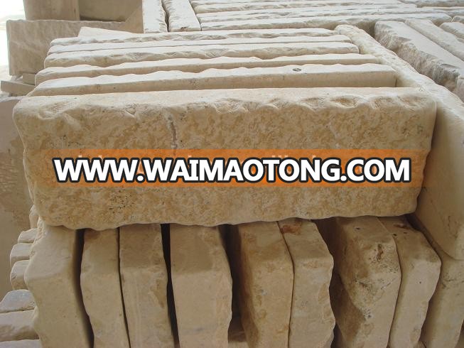 2015 Hot sale begie limestone wall cladding