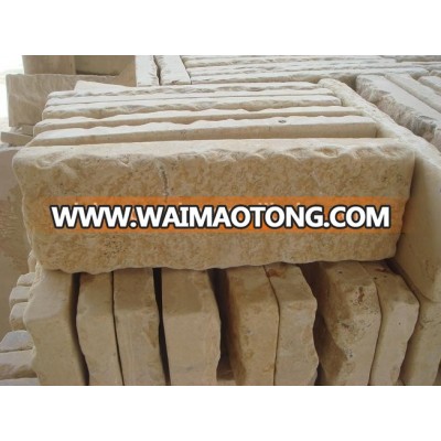 2015 Hot sale begie limestone wall cladding